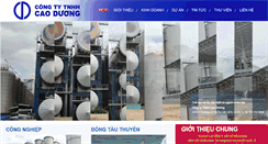 Desktop Screenshot of caoduong.com